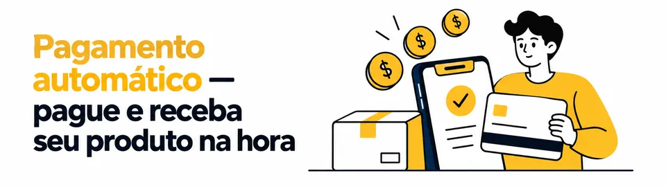 Pagamento automático para contas premium