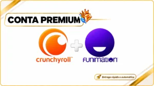 Conta Premium Crunchyroll + Funimation – 1 Ano