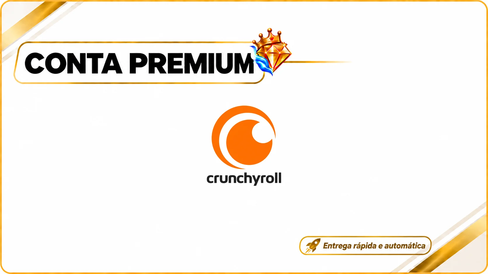 Conta Premium Crunchyroll – 1 Ano
