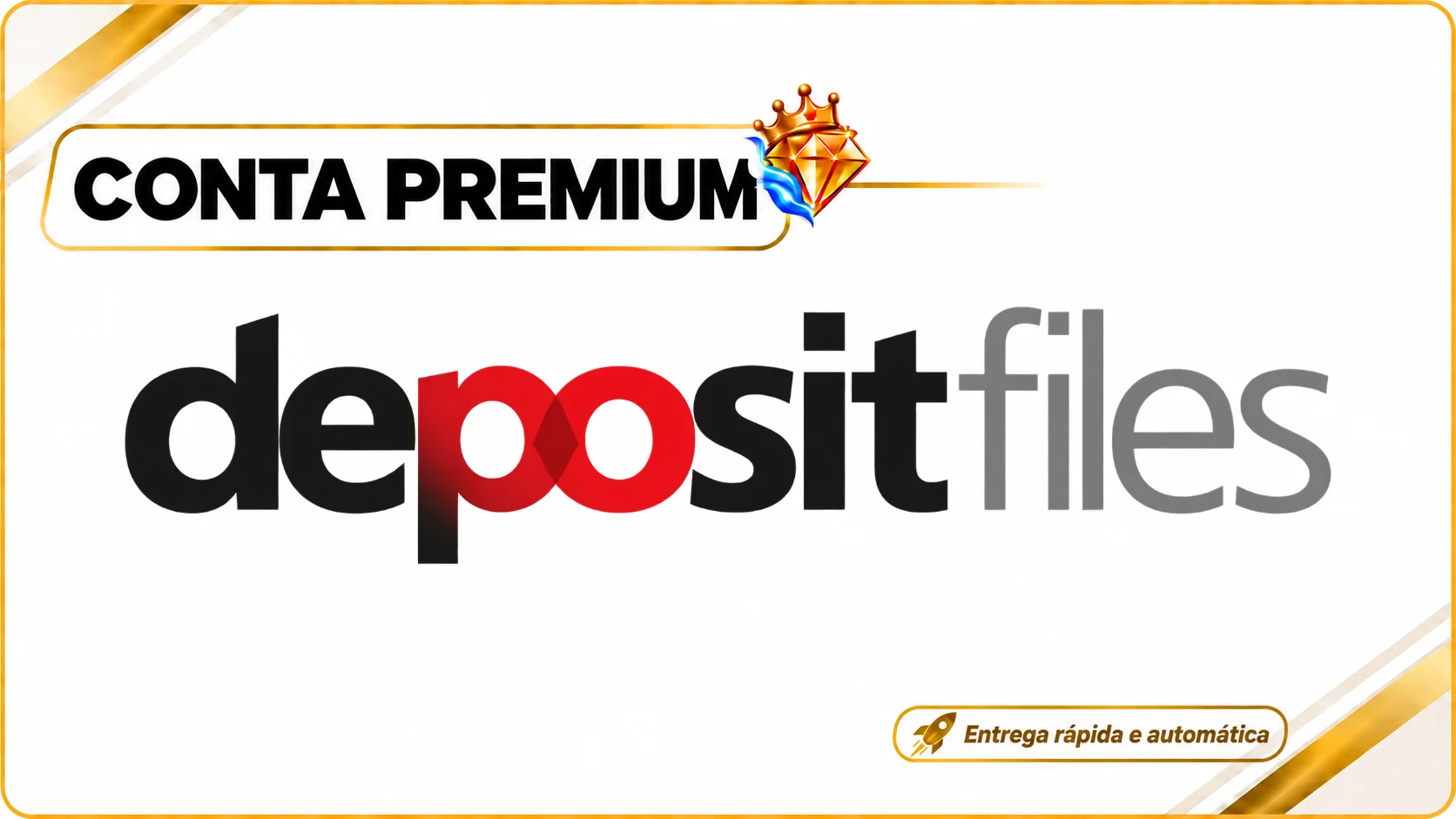 Conta Premium Depositfiles (Oficial) – 30 Dias