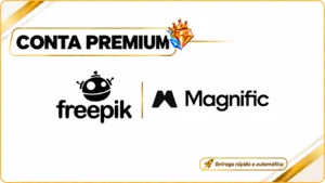 Conta Premium Freepik / Magnific