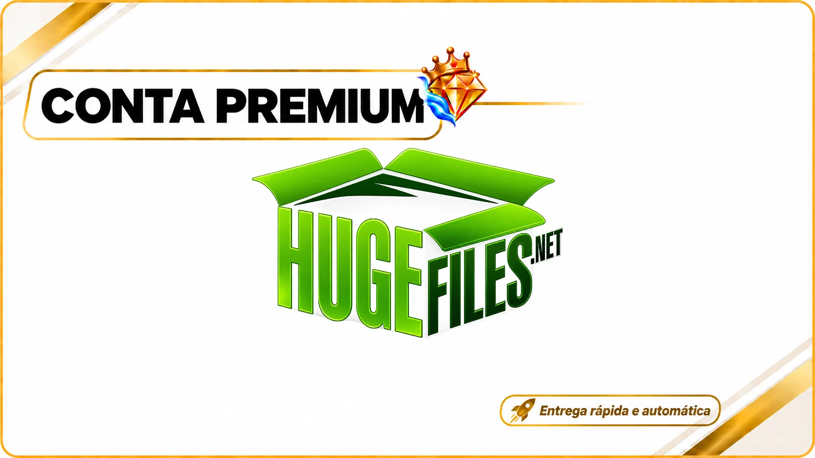 Conta Premium Hugefiles 30 Dias Direto Do Site