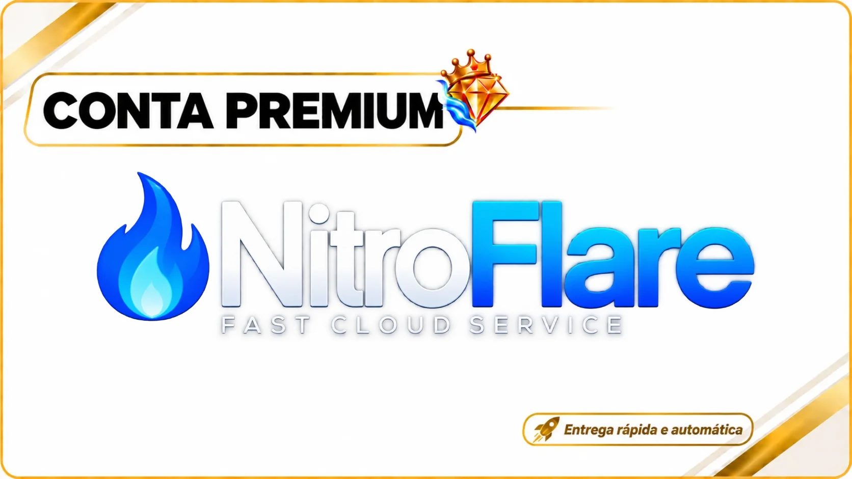Conta Premium Nitroflare 90 Dias ( Oficial )