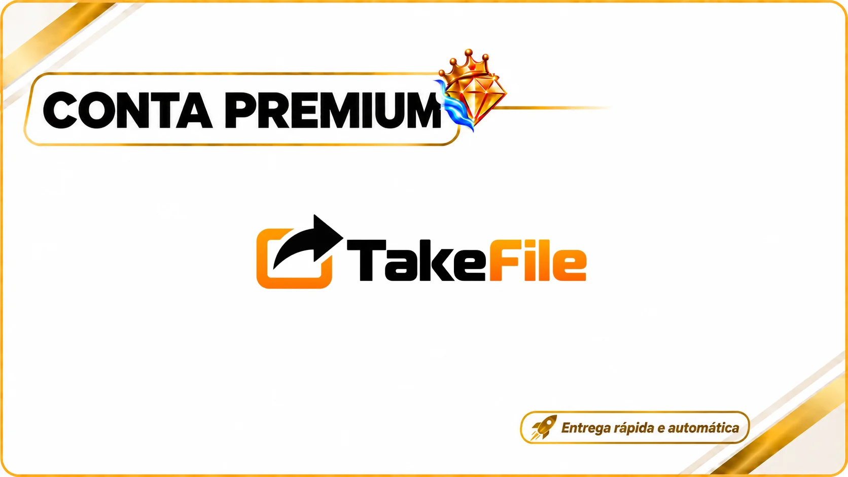 Conta Premium Takefile 30 Dias ( Oficial )