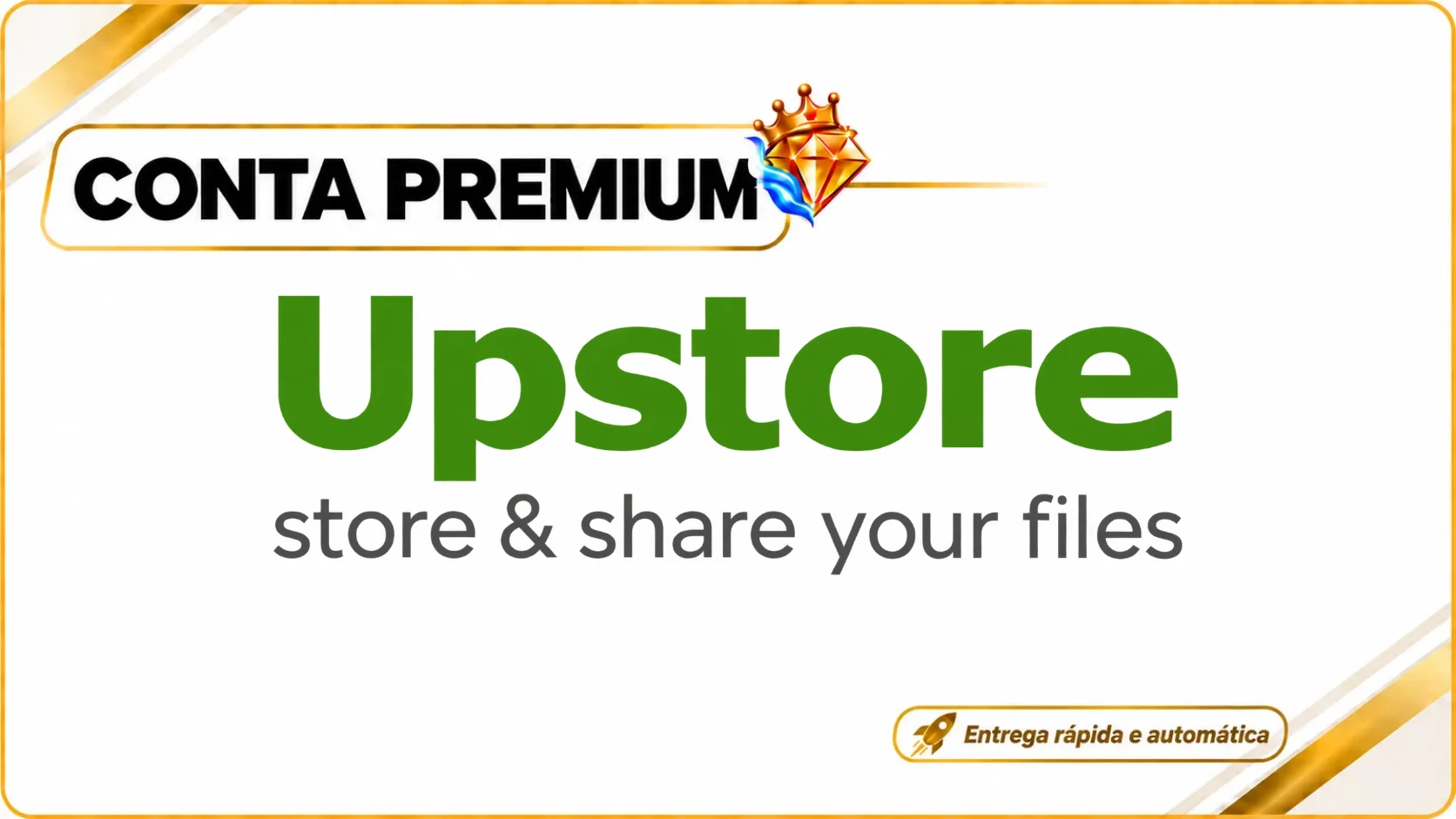 Conta Premium Upstore ( 90 Dias ) – Oficial