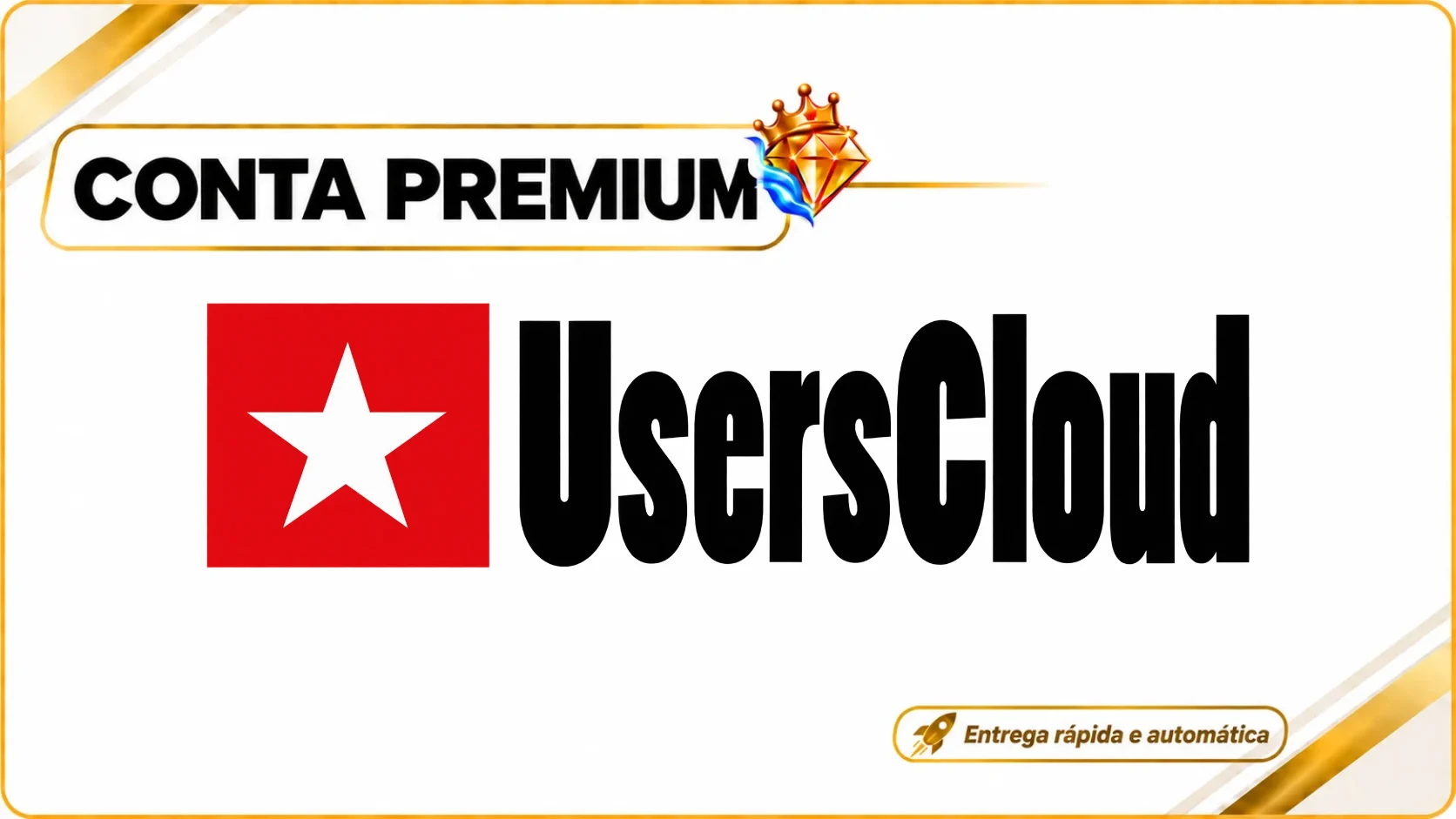 Conta Premium Userscloud 30 Dias ( Oficial )