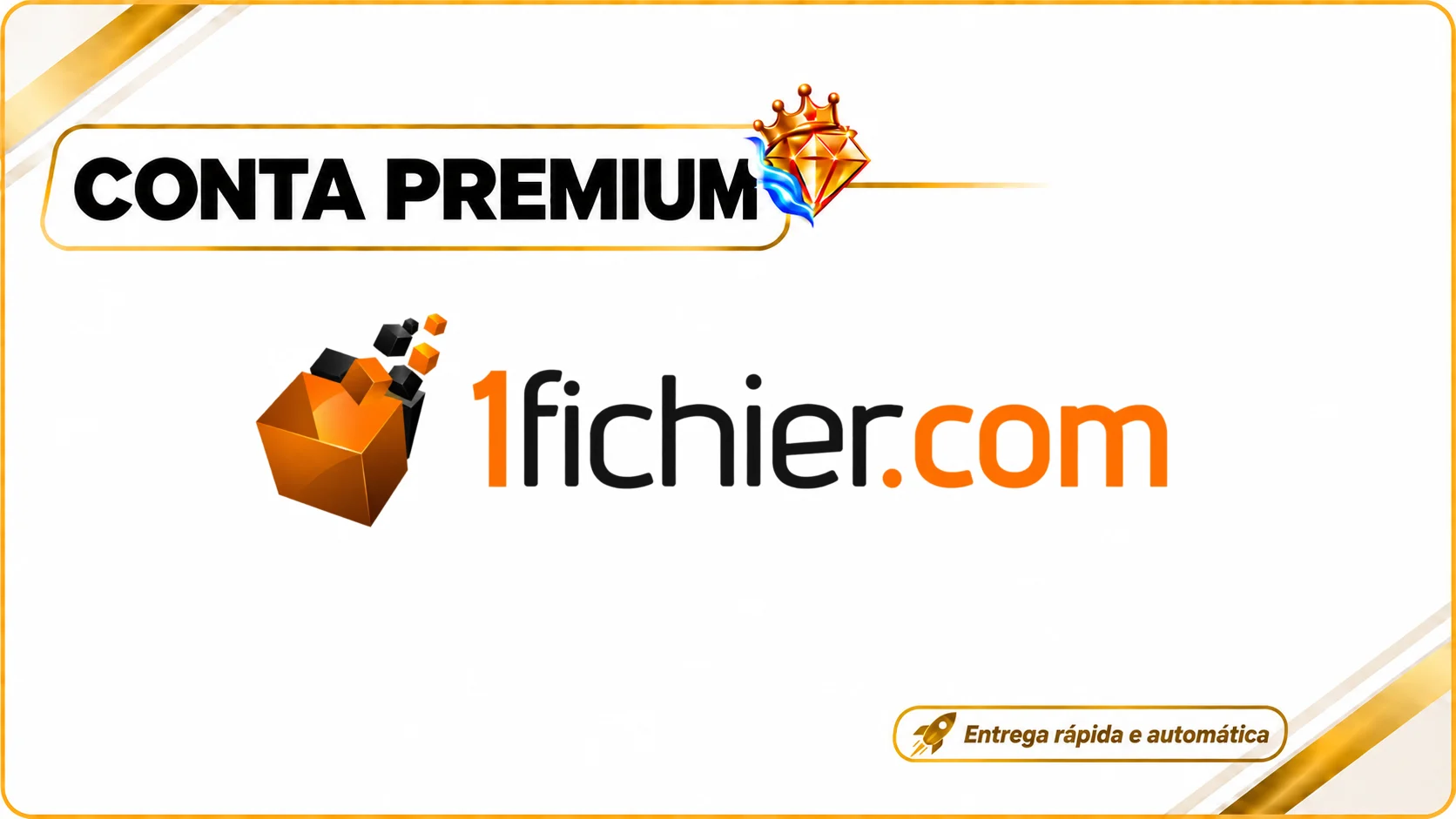 Conta Premium 1fichier (Oficial) – 30 Dias